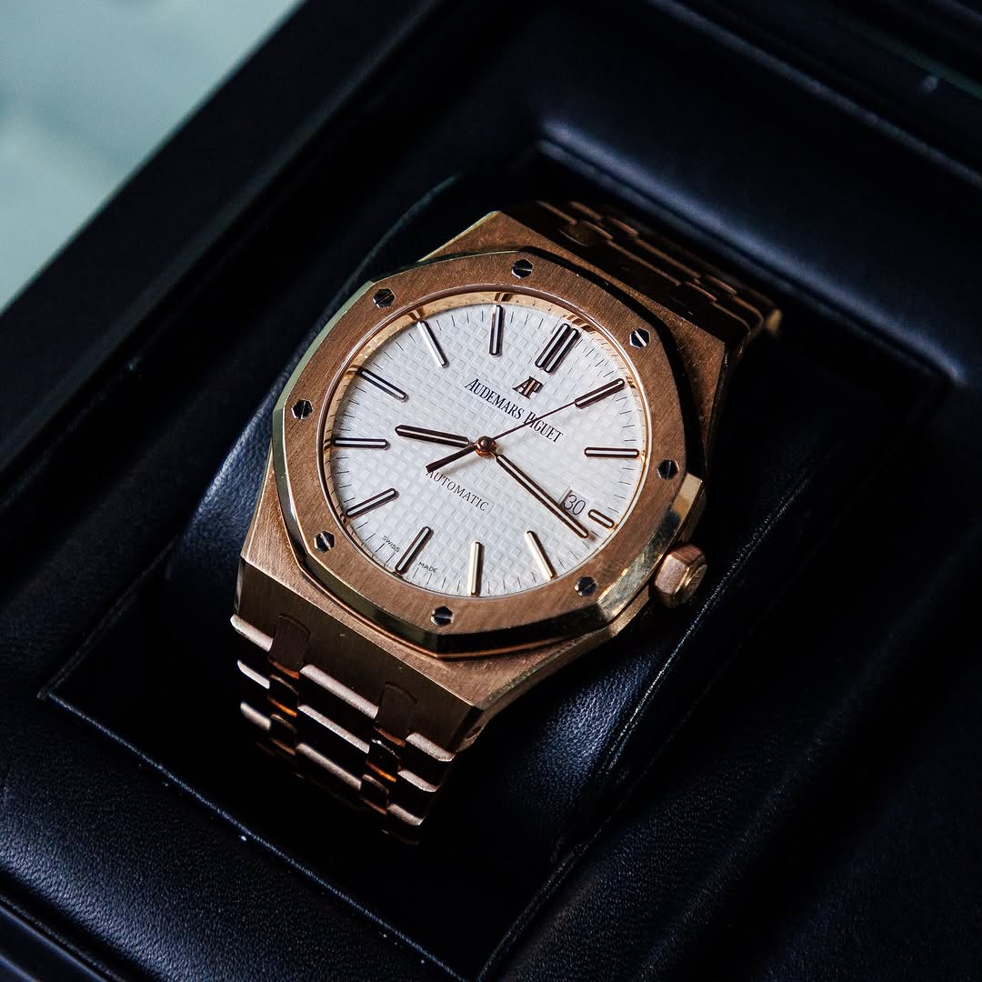 Audemars Piguet Royal Oak en oro rosa